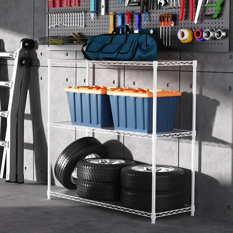 Streamdale Adjustable Heavy Duty Metal Garage Shelves