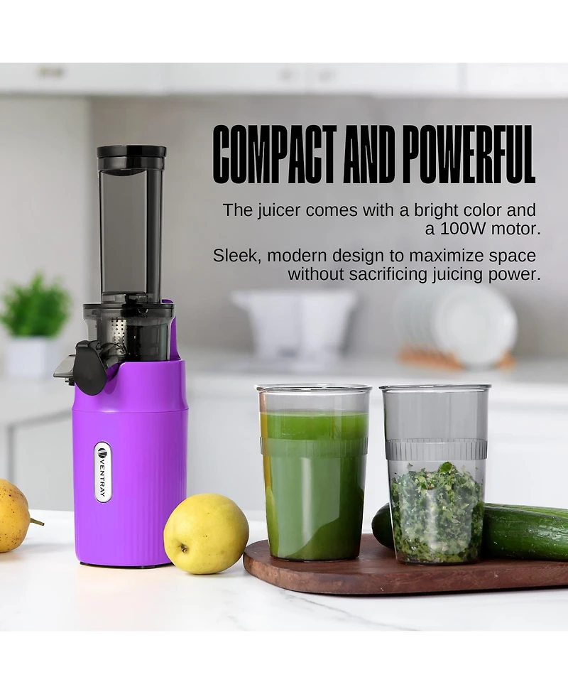 Essential Ginnie Juicer, Compact & Slow, Nutrient Dense