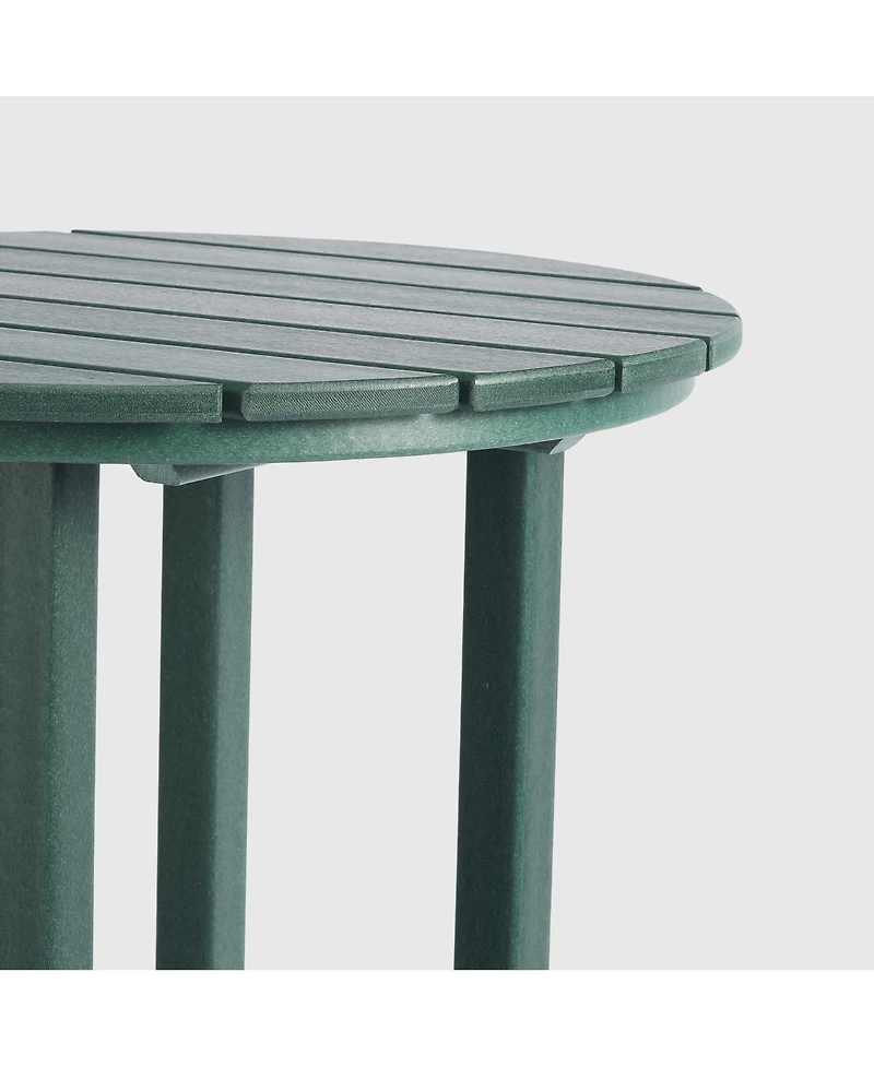 WestinTrends Outdoor Patio Counter Height Bar Stools Bistro Table 4-Piece Set