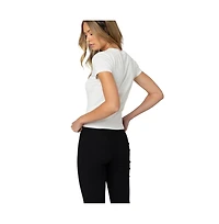 Edikted Women's Tied Up T Shirt