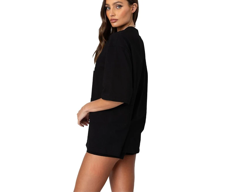 Edikted Women's 76 oversized T-shirt