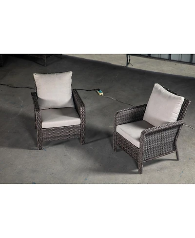Streamdale Pe Hand Made Wicker Sectional Single Sofa
