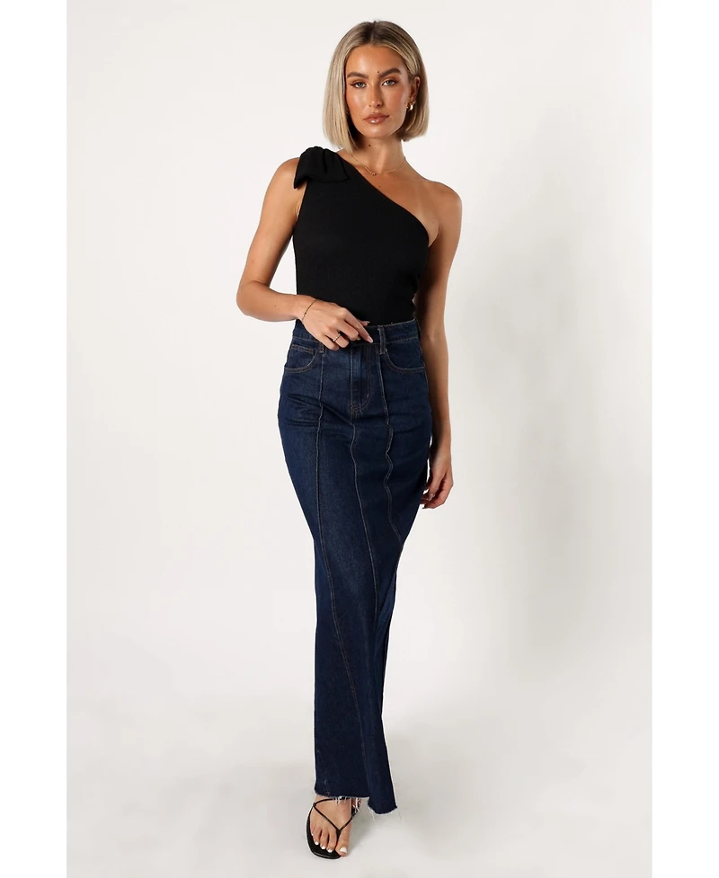 Petal and Pup Women's Jordana One Shoulder Bodysuit