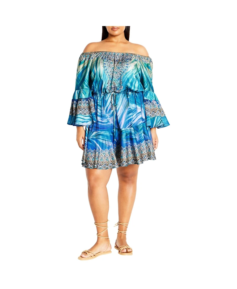 City Chic Women's Summer Nights Dress