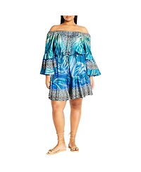 City Chic Women's Summer Nights Dress