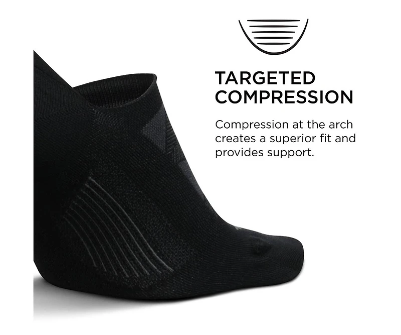 Feetures Men's Elite Ultralight Invisible Socks