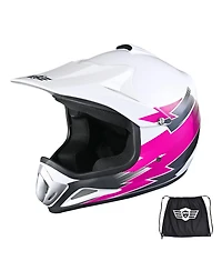 Ahr H-VEN12 Off Road Helmet Dot Dirt Bike Motocross Mx Atv for Youth Unisex Kid