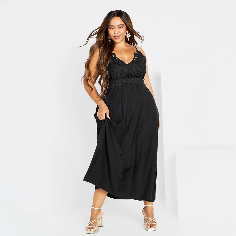 City Chic Plus Martina Maxi Dress