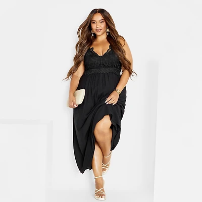 City Chic Plus Martina Maxi Dress