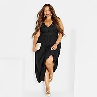 City Chic Plus Martina Maxi Dress