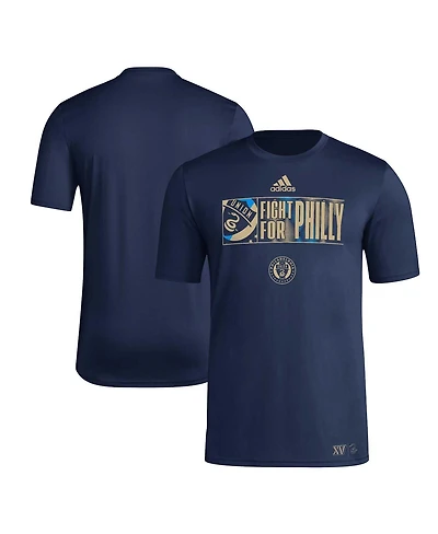 Adidas Men's Philadelphia Union 2024 Jersey Hook Aeroready T-Shirt