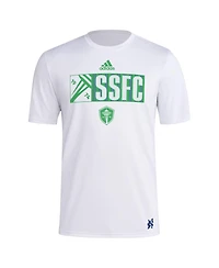 Adidas Men's Seattle Sounders Fc 2024 Jersey Hook Aeroready T-Shirt