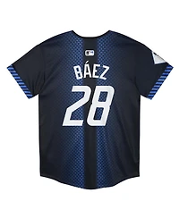 Nike Preschool Javier Baez Detroit Tigers 2024 City Connect Limited Jersey