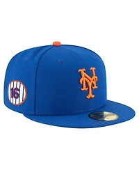 New Era Men's Dwight Gooden Royal York Mets Jersey Retirement 59FIFTY Fitted Hat
