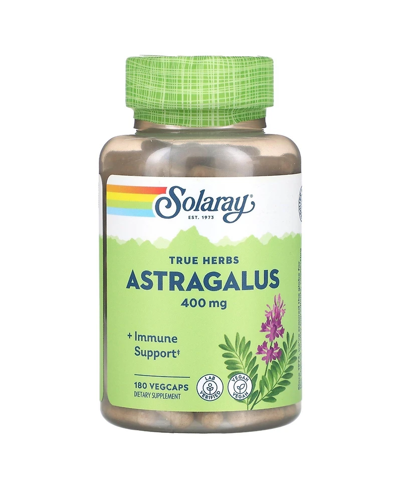 Solaray True Herbs Astragalus 400 mg