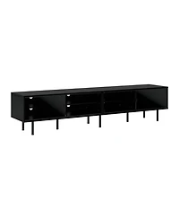 Amber & Emily Tv Stand with Glass Doors for TVs up to 110"
