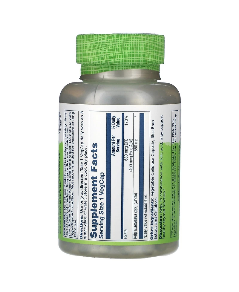 Solaray True Herbs Kelp 550 mg