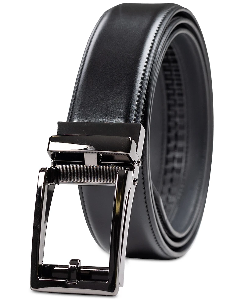 Alfani Men's Track-Lock Belt, Created for Macy's
