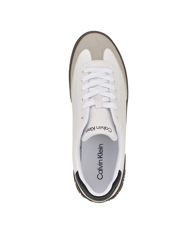 Calvin Klein Men's Romal Lace-Up Casual Sneakers
