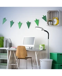 Litespan 53" Dimmable Led Reading Task Lamp with Height Adjustable Gooseneck Head