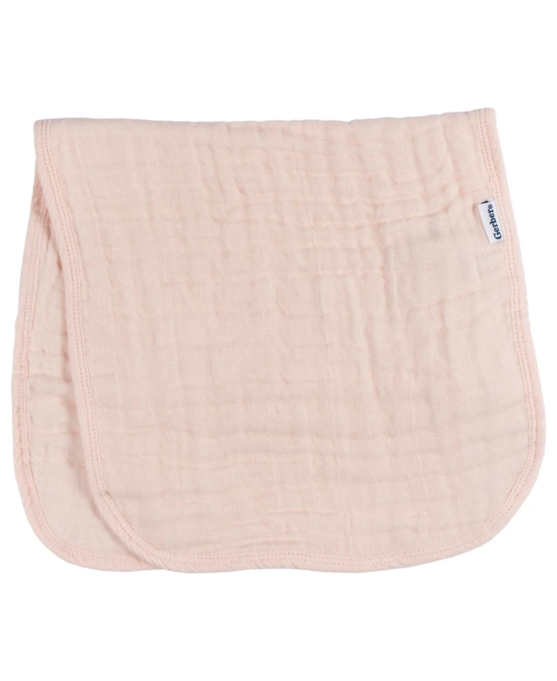 Gerber Baby Neutral Multi Browns Muslin Burpcloths - 6-Pack