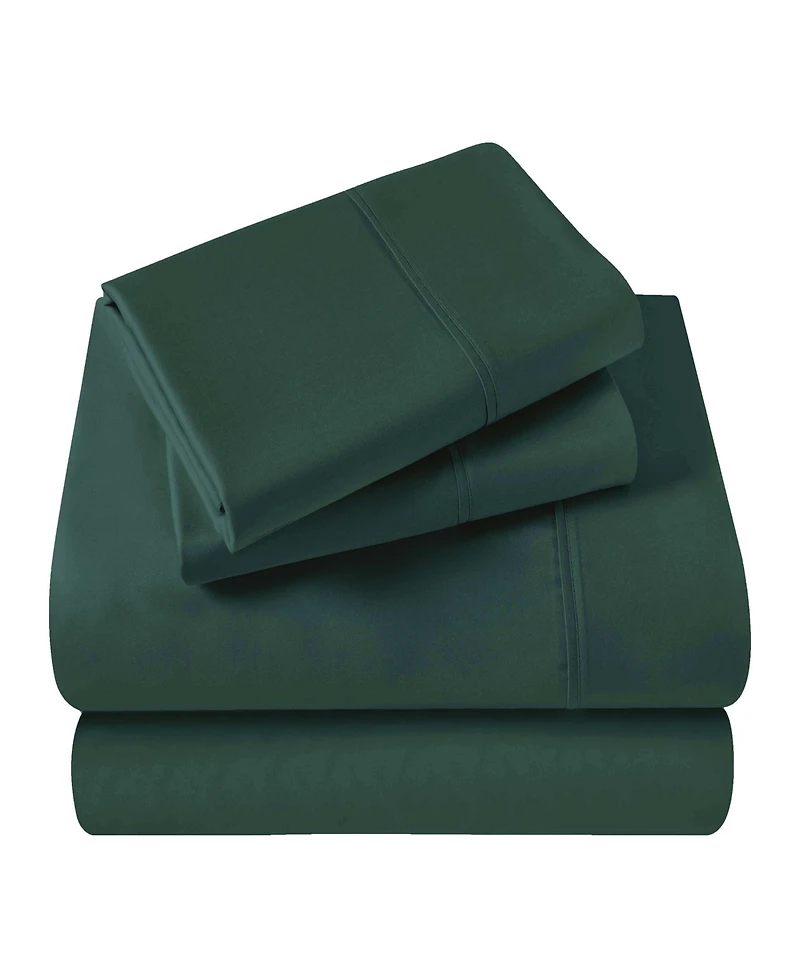Superior Egyptian Cotton 400 Thread Count Solid Deep Pocket Sheet Set