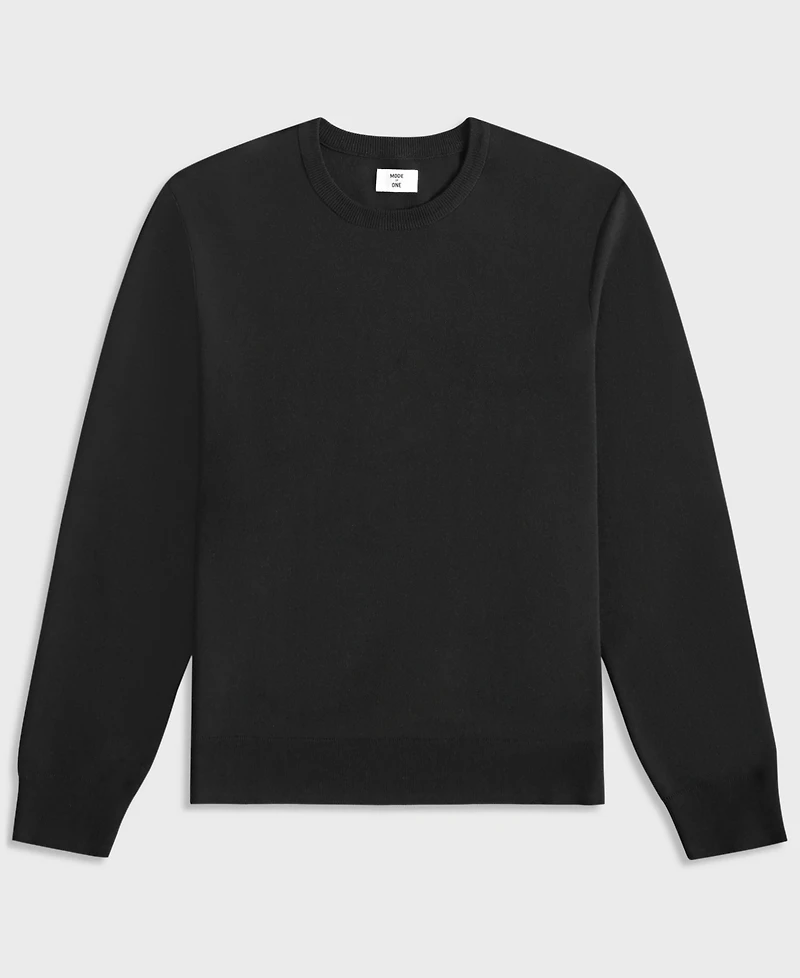Mode of One Men's Regular-Fit Crewneck Sweater, Created for Macy's