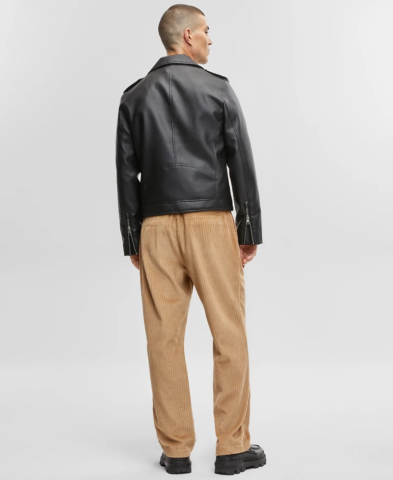 Mode of One Men's Biker Jacket, Created for Macy's