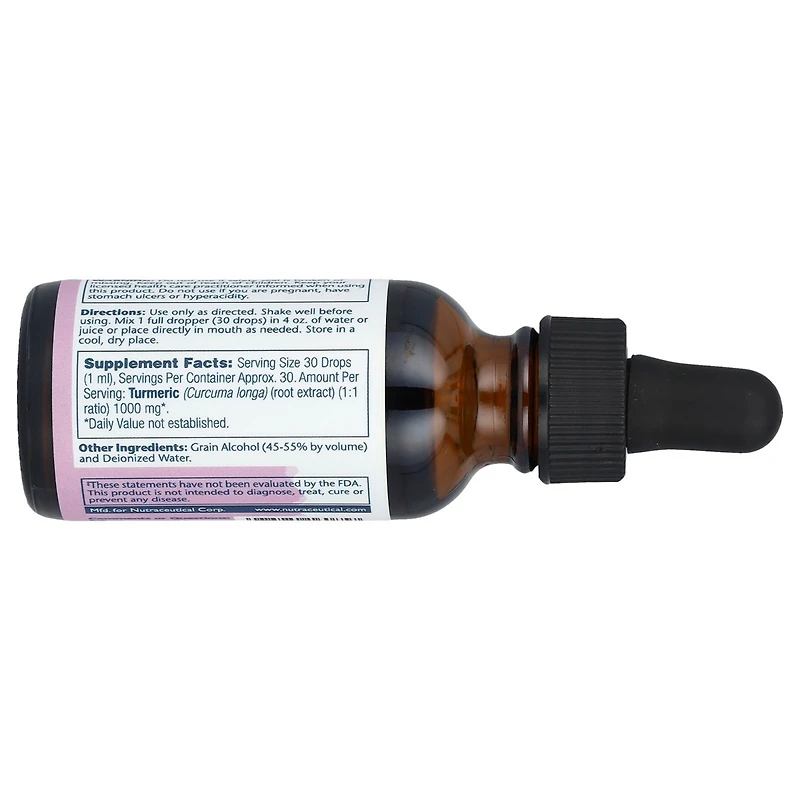 Solaray Vital Extracts Turmeric Liquid 1 000 mg