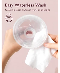 Momcozy Natural Breast Pump Wipes 30 Count (3 packs)