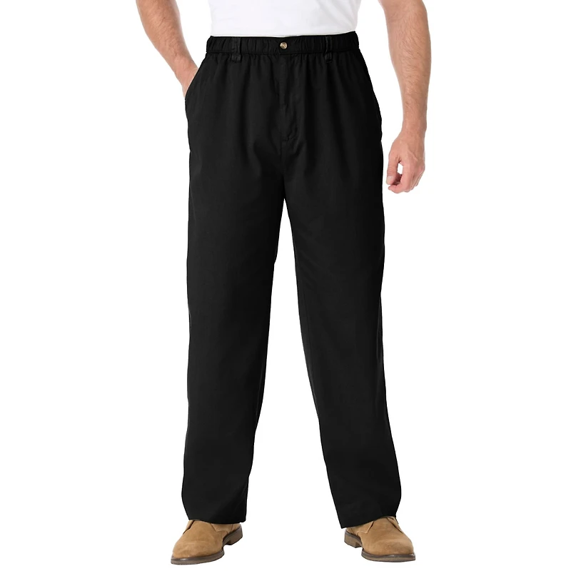 KingSize Big & Tall Knockarounds Full-Elastic Waist Pants