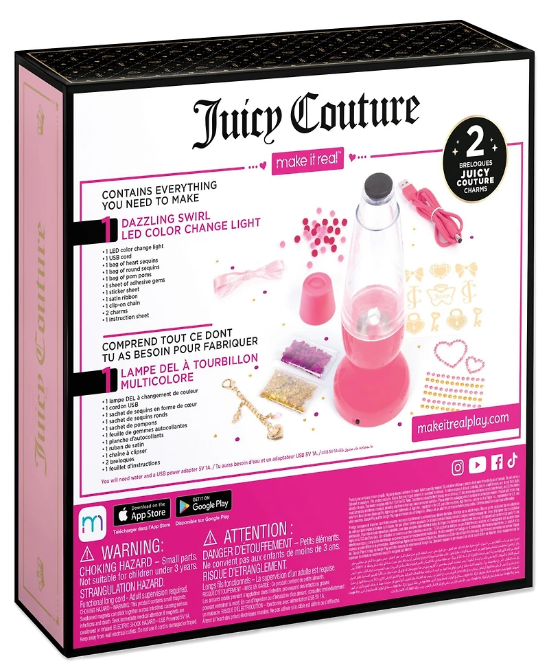 Make It Real Juicy Couture Dazzling Swirl Led Color Change Light