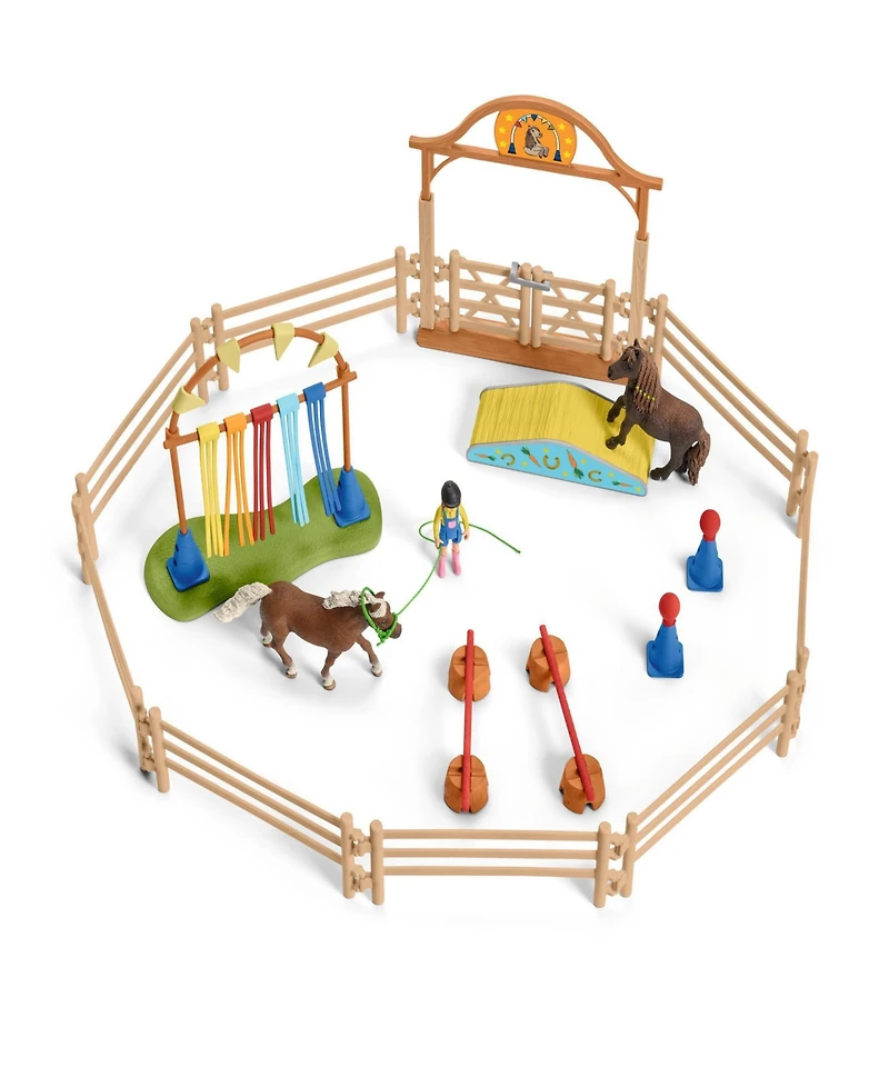 Schleich Farm World Pony Agility Training Playset