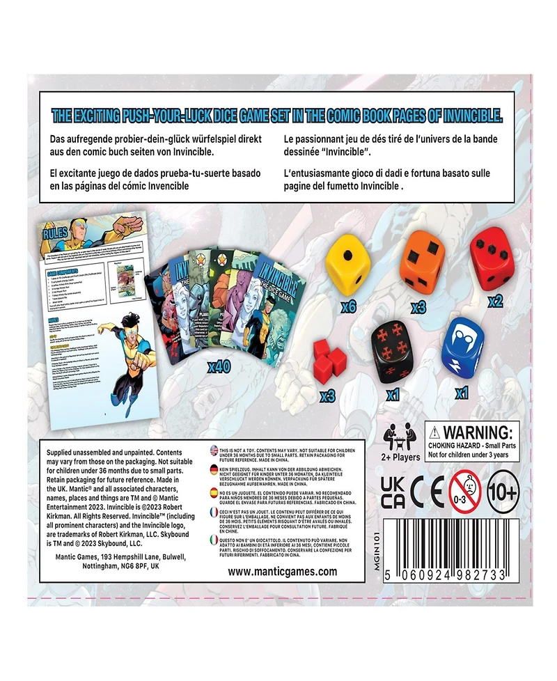 Mantic Games Invincible The Dice Game