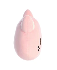 Aurora Medium Meowchi Face Plush Tasty Peach Enchanting Plush Toy Strawberry 10"