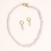 Joey Baby Rose Quartz Gift Set - Small