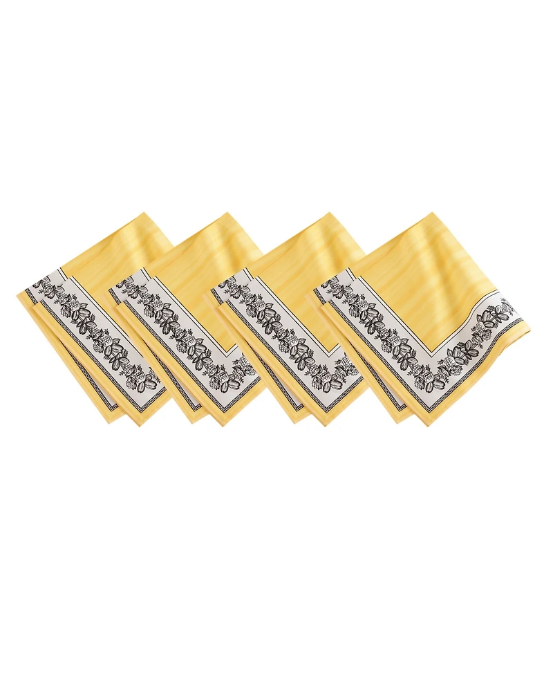 Villeroy & Boch Audun Polyester Stain and Water Resistant Napkins, Set of 4