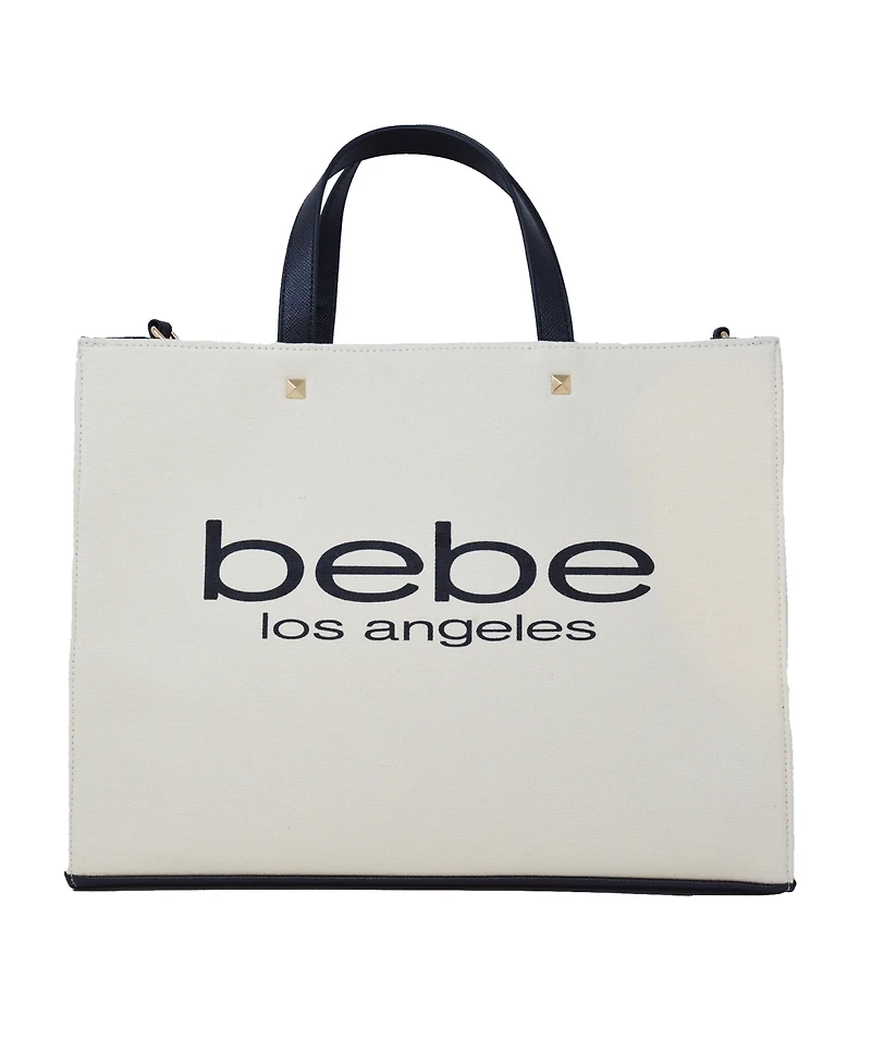 Bebe Rian Canvas Tote Bag