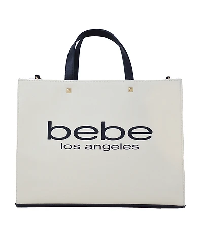 Bebe Rian Canvas Tote Bag