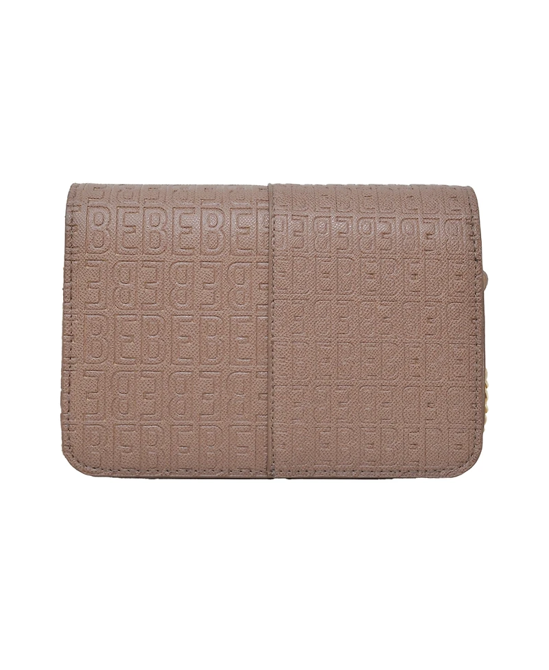 Bebe Ailey Emboss Large Crossbody Bag