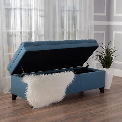 Streamdale Furniture Stylish Sheffield Storage Ottoman for Living Rooms