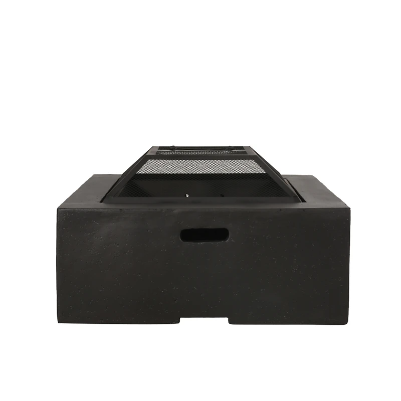 Mgo 29” Square Wood Burning Fire Pit