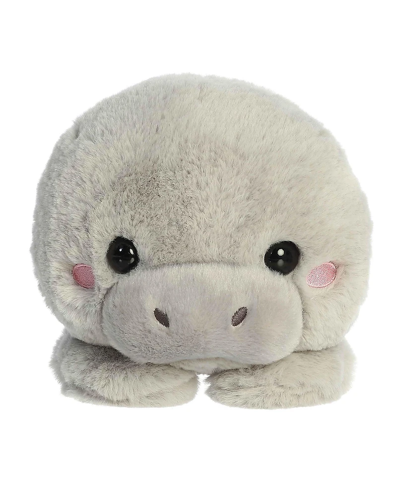 Aurora Small Millie Manatee Too Cute Playful Plush Toy Gray 9.5"