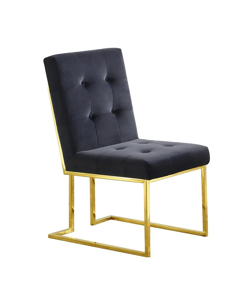 Streamdale Tufted Velvet Dining Chairs (Set of 2)