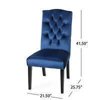 Streamdale Furniture Exquisite Tufted Upholstered Dining Chairs for Formal and Daily Use