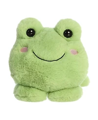 Aurora Small Fovo Frog Too Cute Playful Plush Toy Green 9"