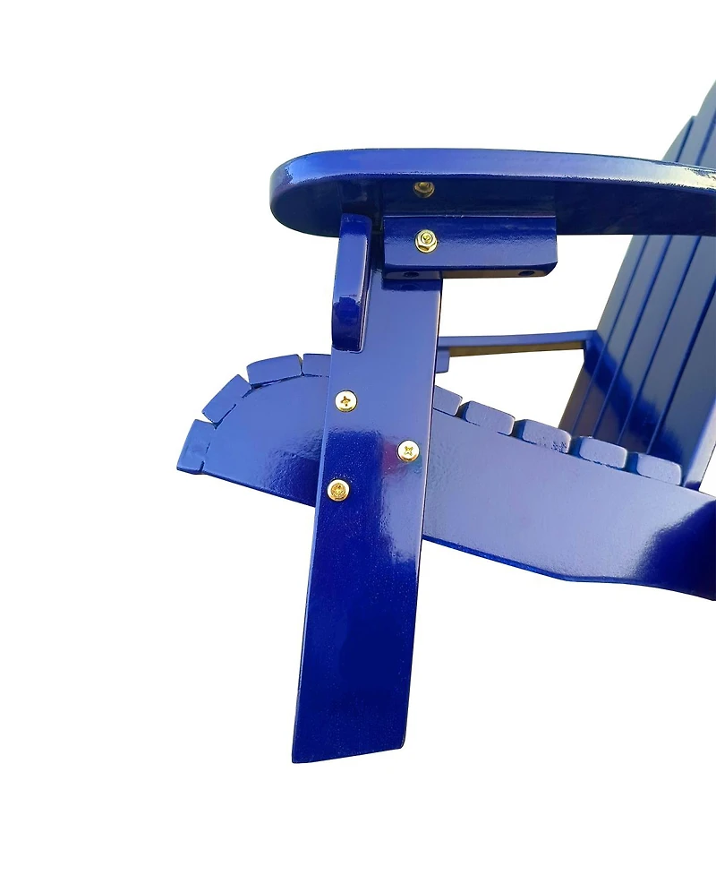 Simplie Fun Outdoor Or Indoor Wood Children Adirondack Chair