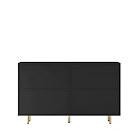 Streamdale Versatile Fluted Sideboard Art Deco meets Mid-Century Modern