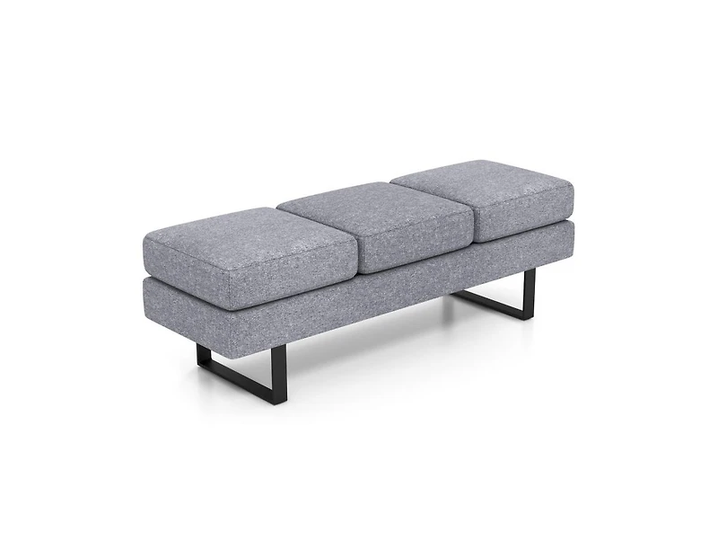 Waiting Room Bench Seating Long Bench for Office or Reception Area