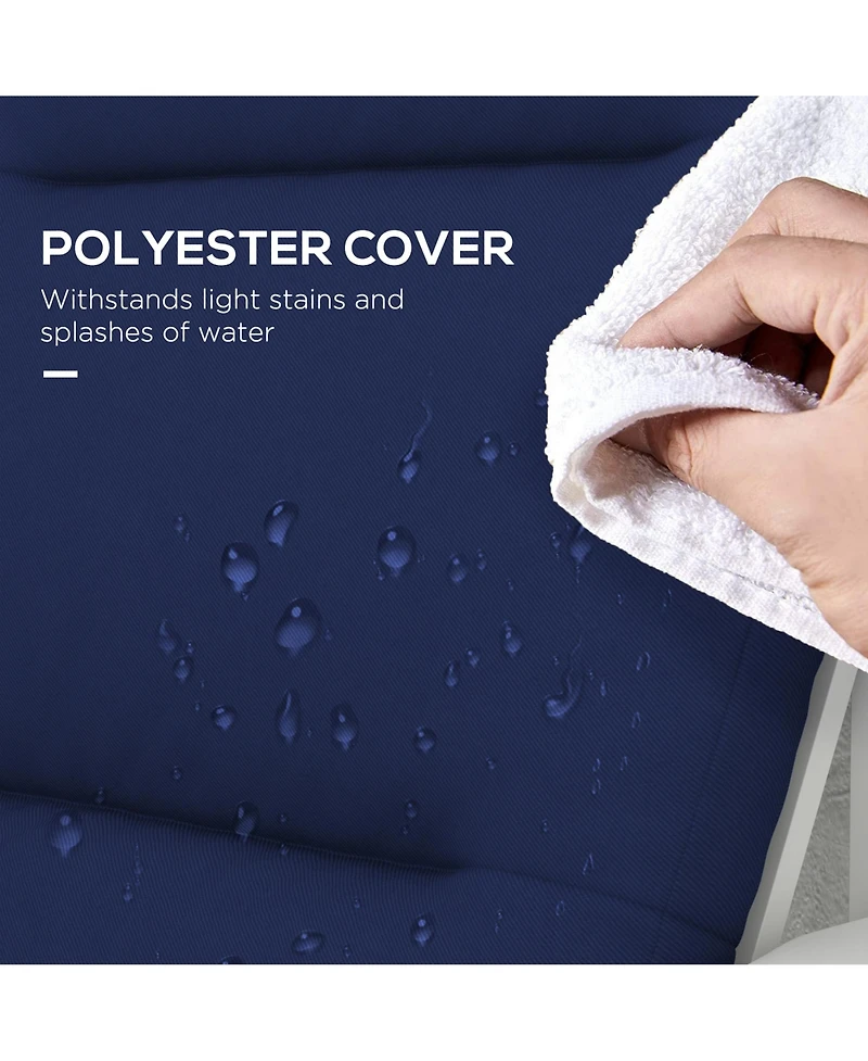 Plush Adirondack Chair Cushion Set Comfort and Chic Upgrade